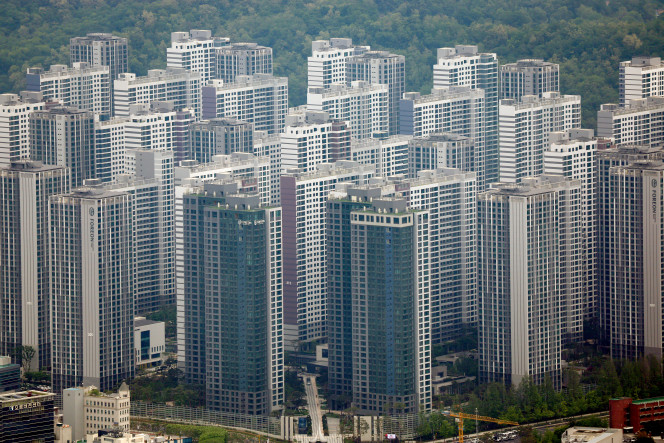 ▲서울 강동구 올림픽파크포레온 전경.  (연합뉴스)