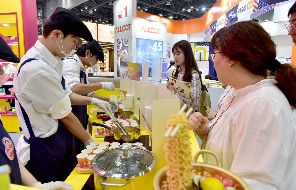 ▲10일부터 13일까지 경기 고양시 킨텍스 제1·2전시장에서 개최되는 서울푸드 2025 현장. (사진제공=서울국제식품산업대전)