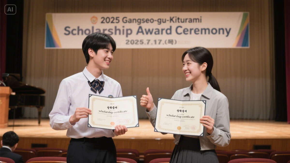 ▲강서구 ‘2025년 귀뚜라미 장학생’ 선발 가상 이미지. (사진제공=강서구)
