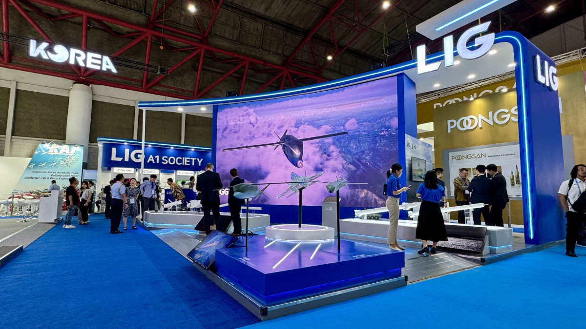 ▲LIG넥스원 홍보전시관 