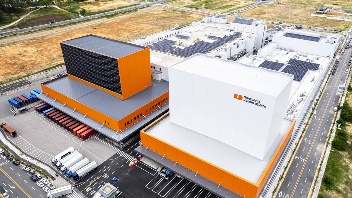 ▲삼양식품 밀양 제1공장과 제2공장 (사진제공=삼양식품)