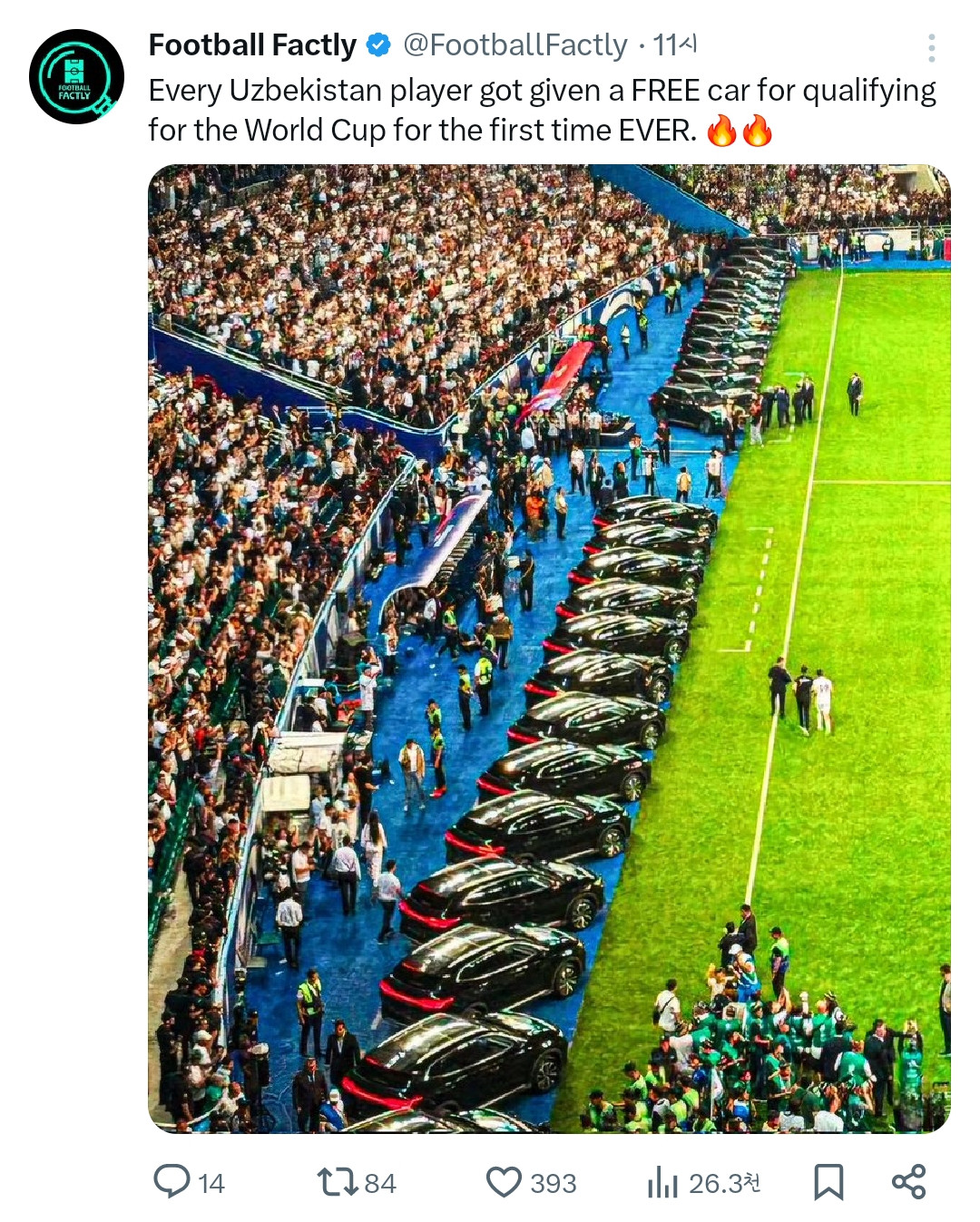 (출처=X 캡처(@FootballFactly))