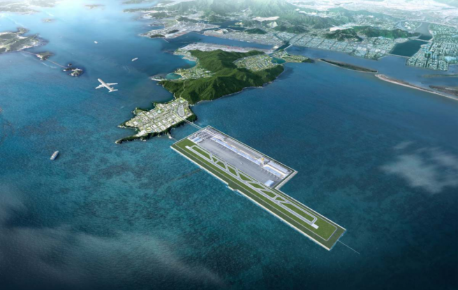 ▲부산 가덕도 신공항 조감도 (사진제공=국토교통부)