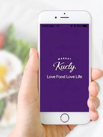 ▲컬리 애플리케이션(앱) (사진제공=컬리)