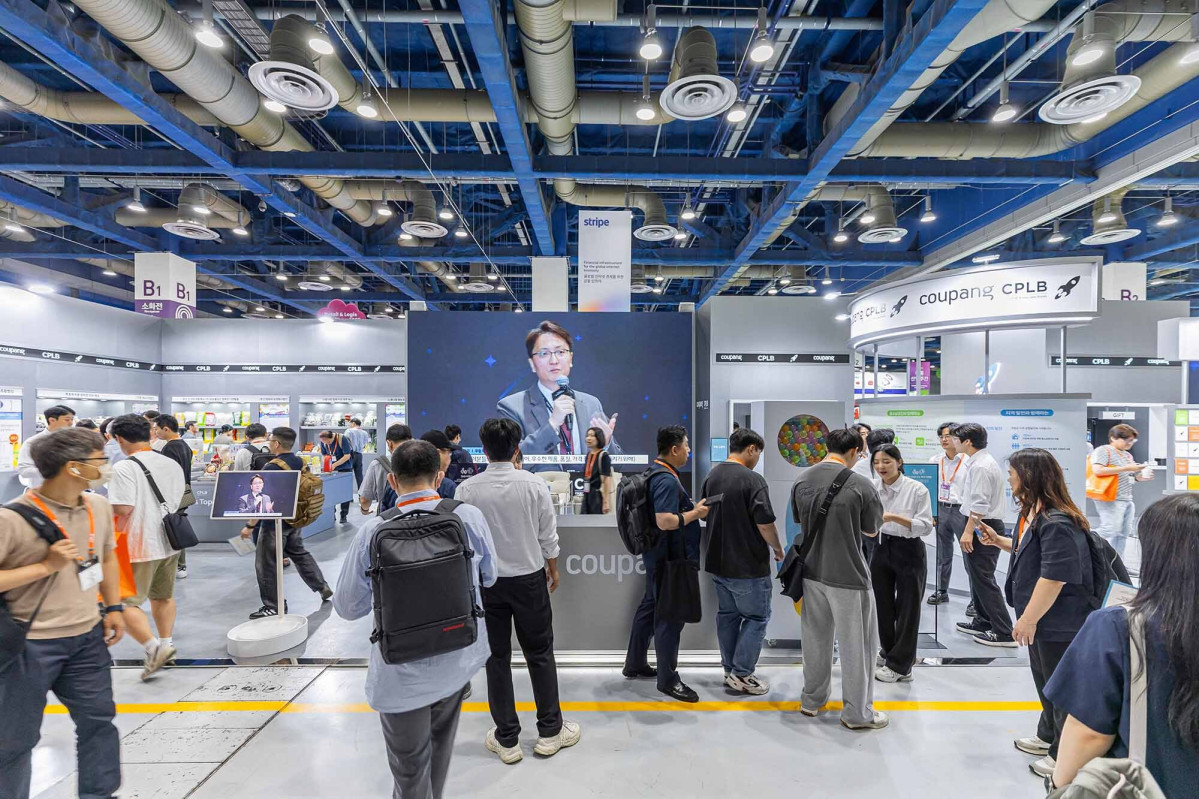 ▲쿠팡 CPLB 부스. (사진제공=쿠팡)