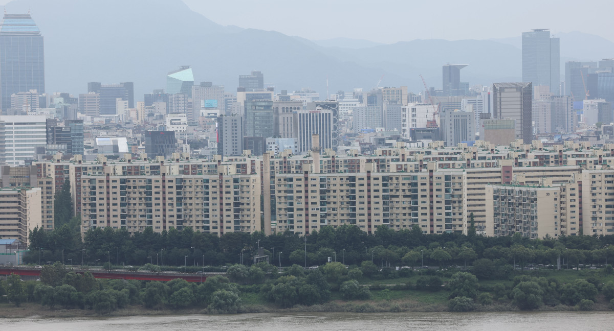 ▲압구정동 아파트 단지 일대 모습. (출처=연합뉴스)