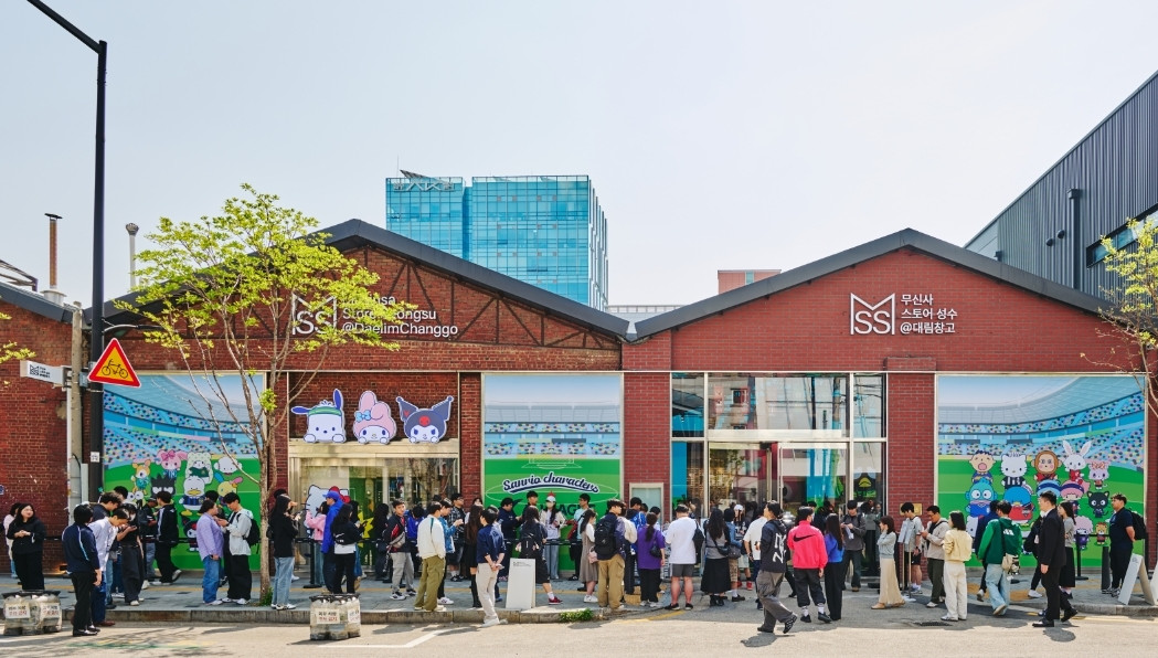 ▲‘K리그x산리오 캐릭터즈’ 팝업스토어가 열렸던 무신사 스토어 성수@대림창고. (사진제공=무신사)