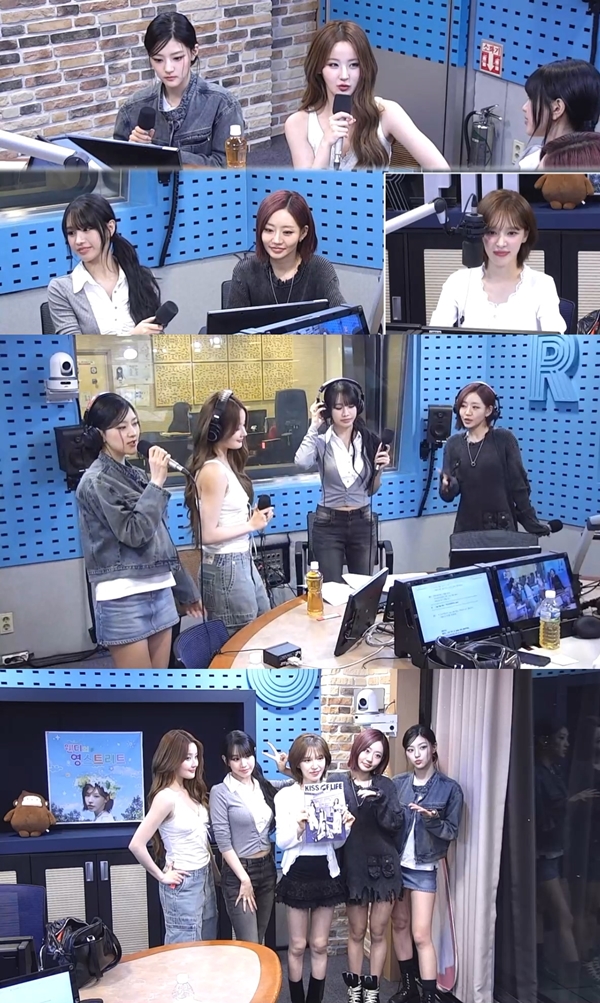 ▲KISS OF LIFE(키스오브라이프)(사진=영스트리트 보이는 라디오 캡처)