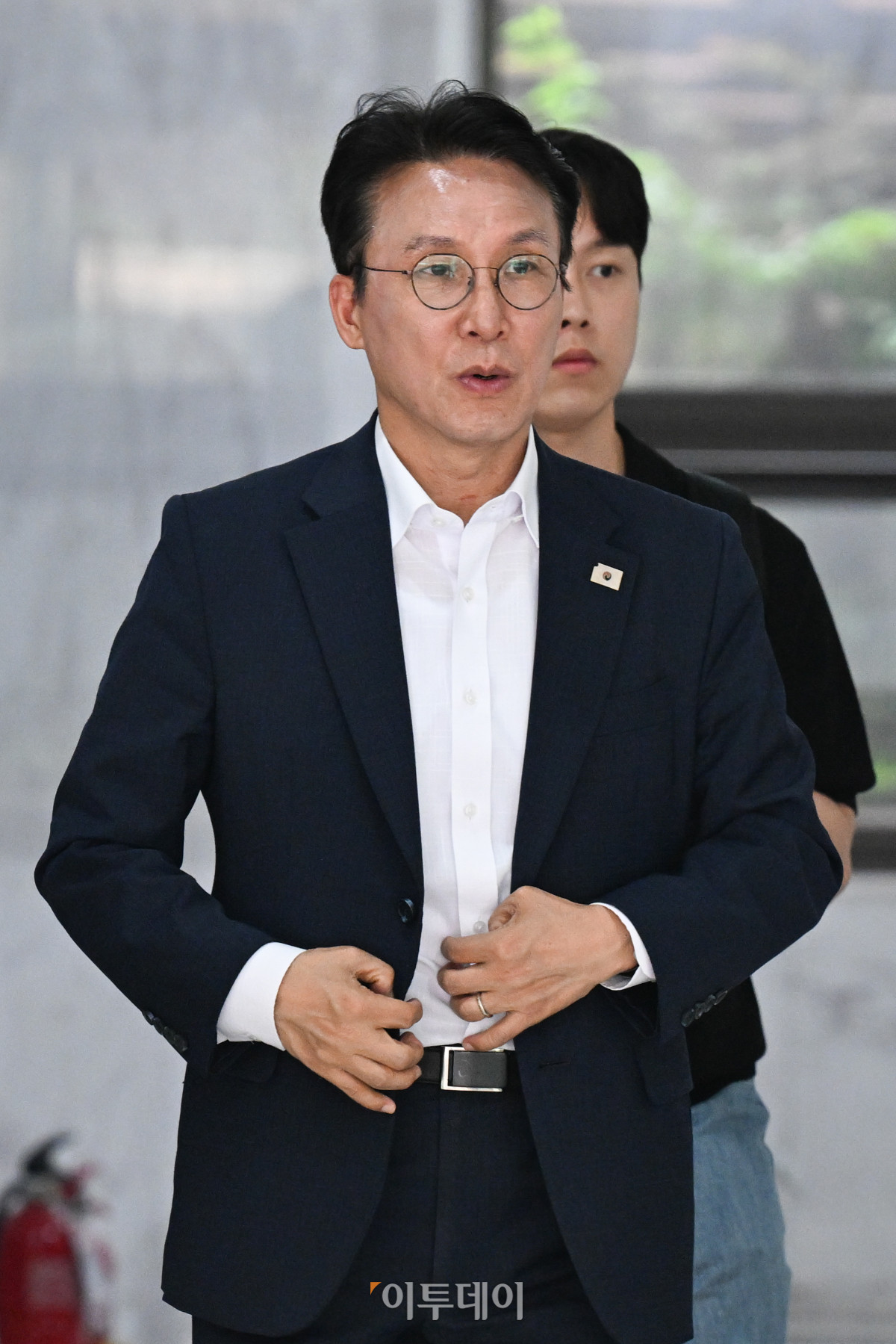 ▲김민석 국무총리 후보자가 19일 서울 영등포구 꿈더하기 사회적협동조합에서 열린 발달장애인 일자리 현장 간담회에 참석하고 있다. 조현호 기자 hyunho@