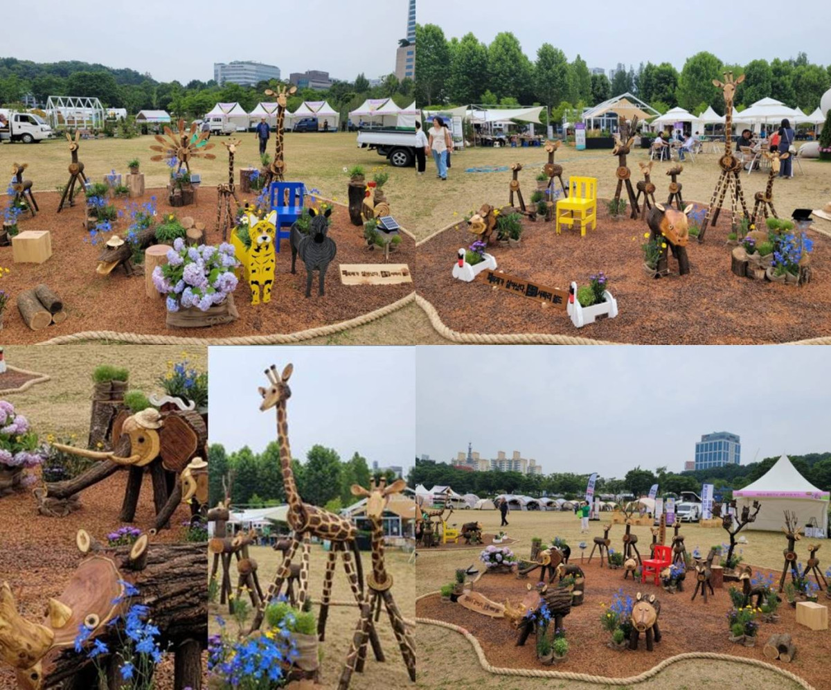 ▲'은평 사파리 월드' 전시 현장. (사진제공=은평구)