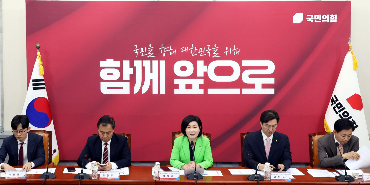 ▲김희정 국민의힘 SK텔레콤 소비자 권익 및 개인정보보호TF 위원장이 29일 오후 서울 여의도 국회에서 열린 개인정보보호 TF 사전회의에서 발언을 하고 있다. 2025.04.29. (뉴시스)