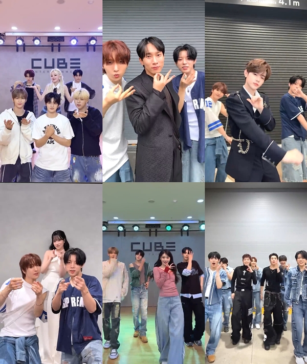 ▲나우즈(사진제공=큐브엔터테인먼트)