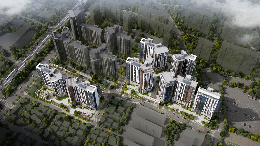 ▲'대구 범어 2차 아이파크' 조감도