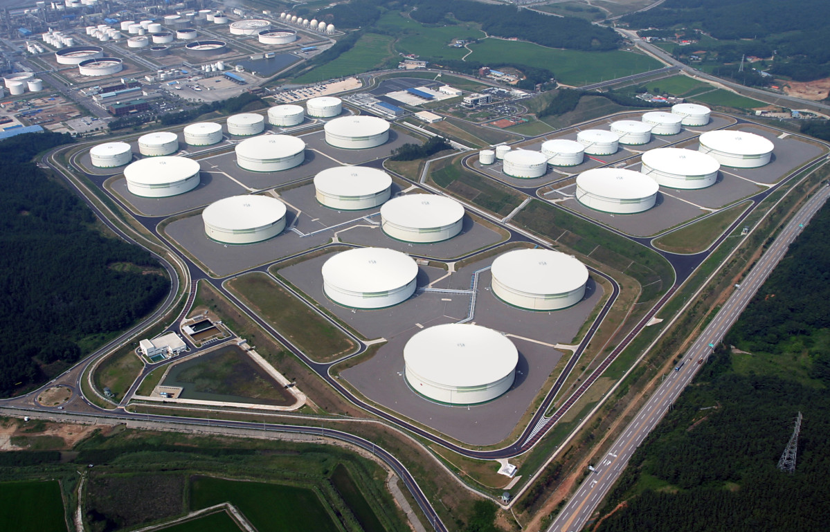 ▲한국석유공사 서산비축기지 모습 (사진제공=한국석유공사)