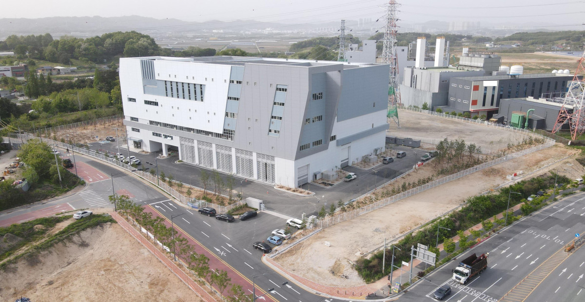 ▲신청주변전소 전경 (사진제공=한국전력)