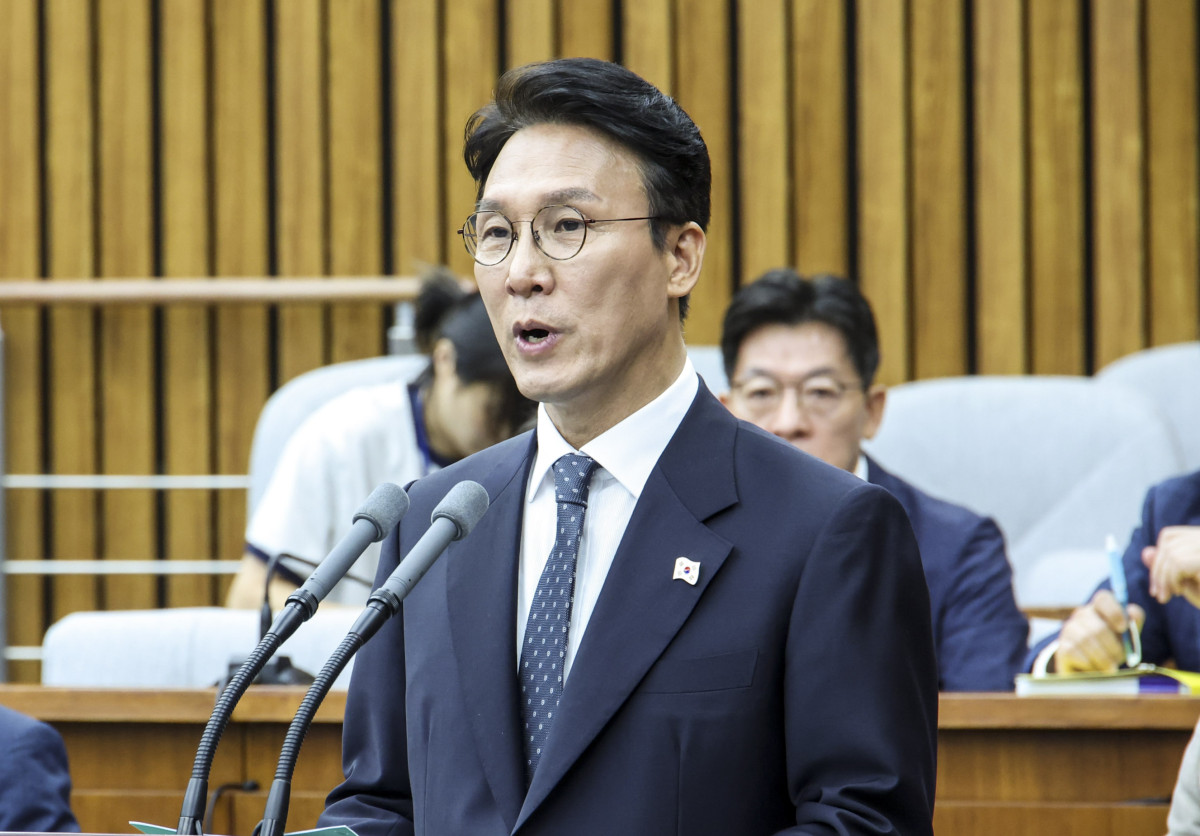 ▲김민석 국무총리 후보자가 24일 서울 여의도 국회에서 열린 인사청문회에서 모두발언을 하고 있다. 2025.06.24.  (뉴시스)