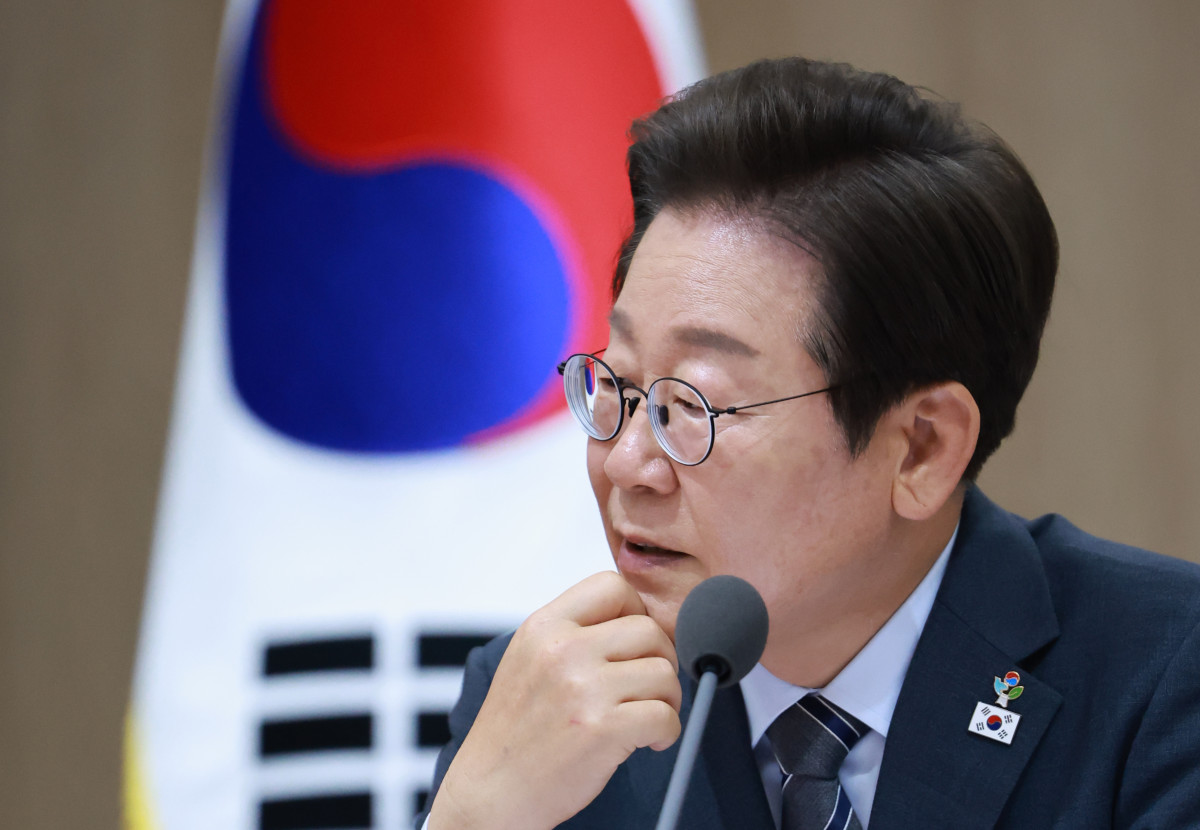 ▲이재명 대통령이 24일 서울 용산 대통령실 청사에서 열린 국무회의를 주재하며 발언하고 있다. (사진=연합뉴스)