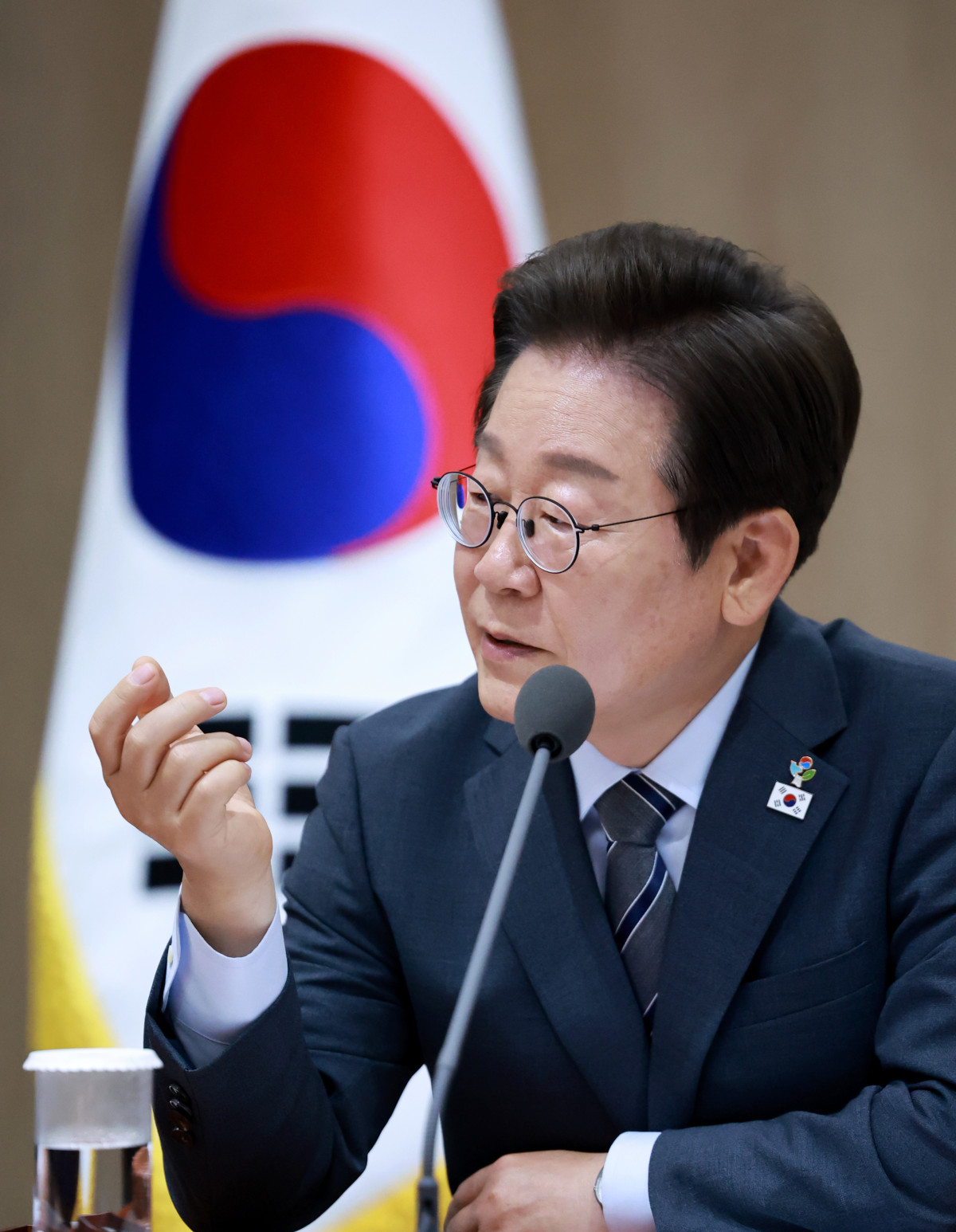▲이재명 대통령이 24일 서울 용산 대통령실 청사에서 열린 국무회의를 주재하며 발언하고 있다. (사진=연합뉴스)