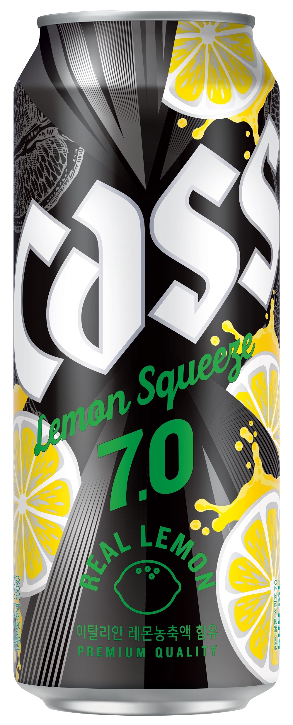 ▲카스 레몬 스퀴즈 7.0 (사진제공=오비맥주)