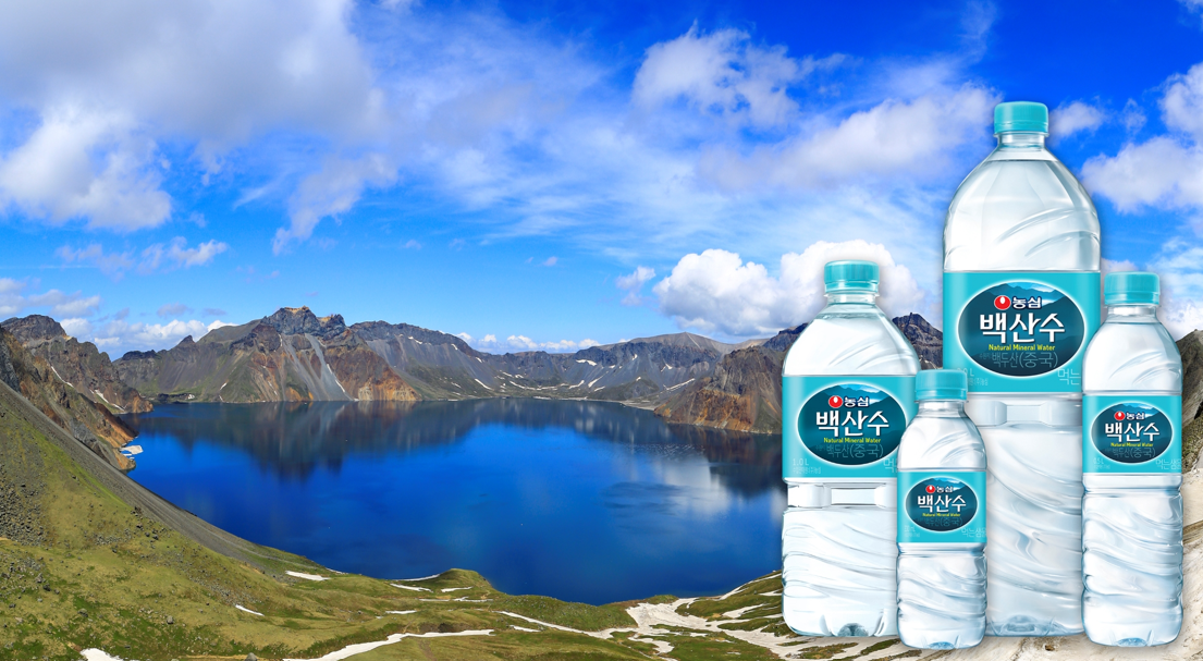 ▲농심 백산수 (사진제공=농심)