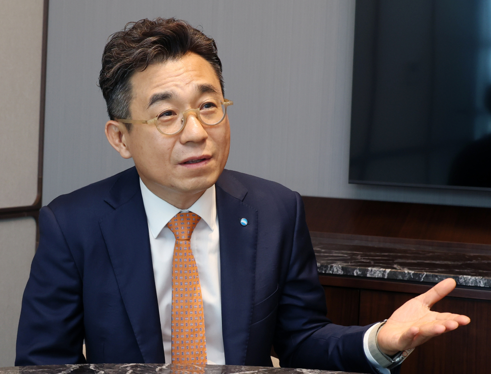 ▲박태형 우리은행 TCE시그니처센터 PB지점장이 16일 서울 서초구 강남 GT타워에 위치한 우리은행 TCE시그니처센터에서 이투데이와 인터뷰를 하고 있다. 고이란 기자 photoeran@ (이투데이DB)