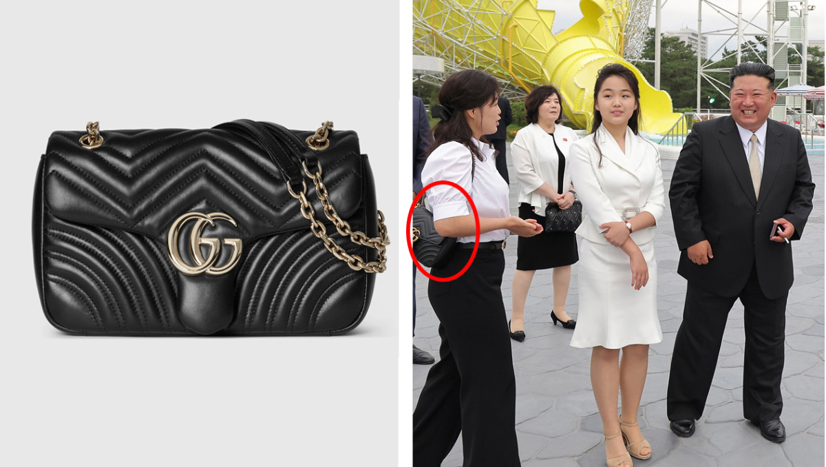 (출처=구찌 홈페이지, 평양 조선중앙통신, 연합뉴스)