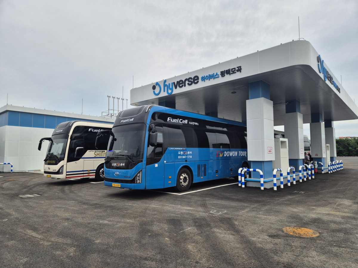 ▲ 평택모곡 수소충전소. (경기도)