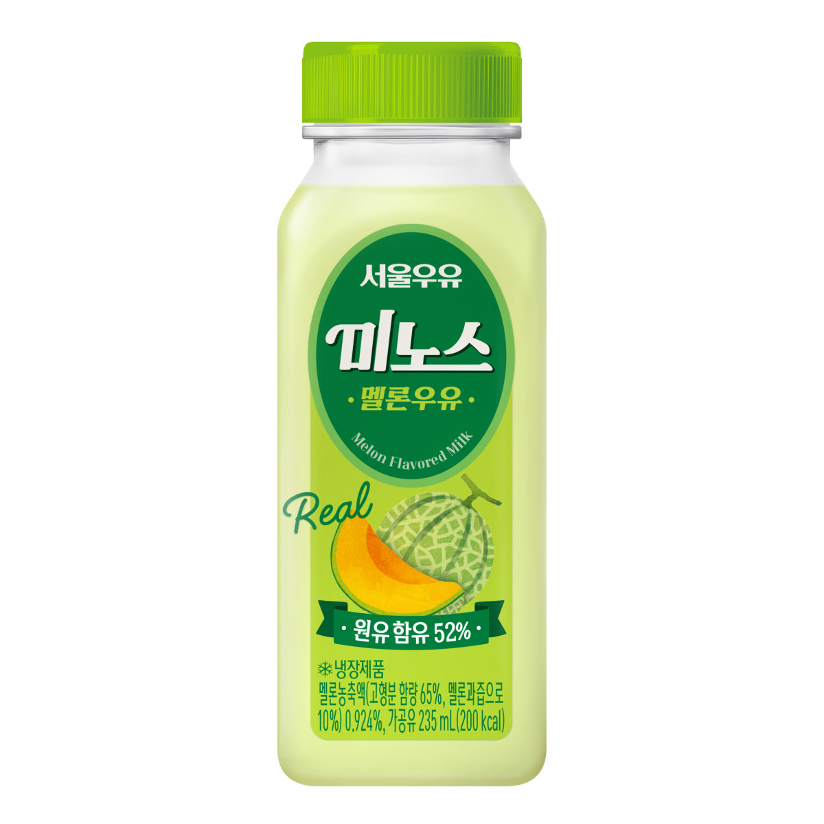 ▲미노스 멜론우유 (사진제공=서울우유협동조합)