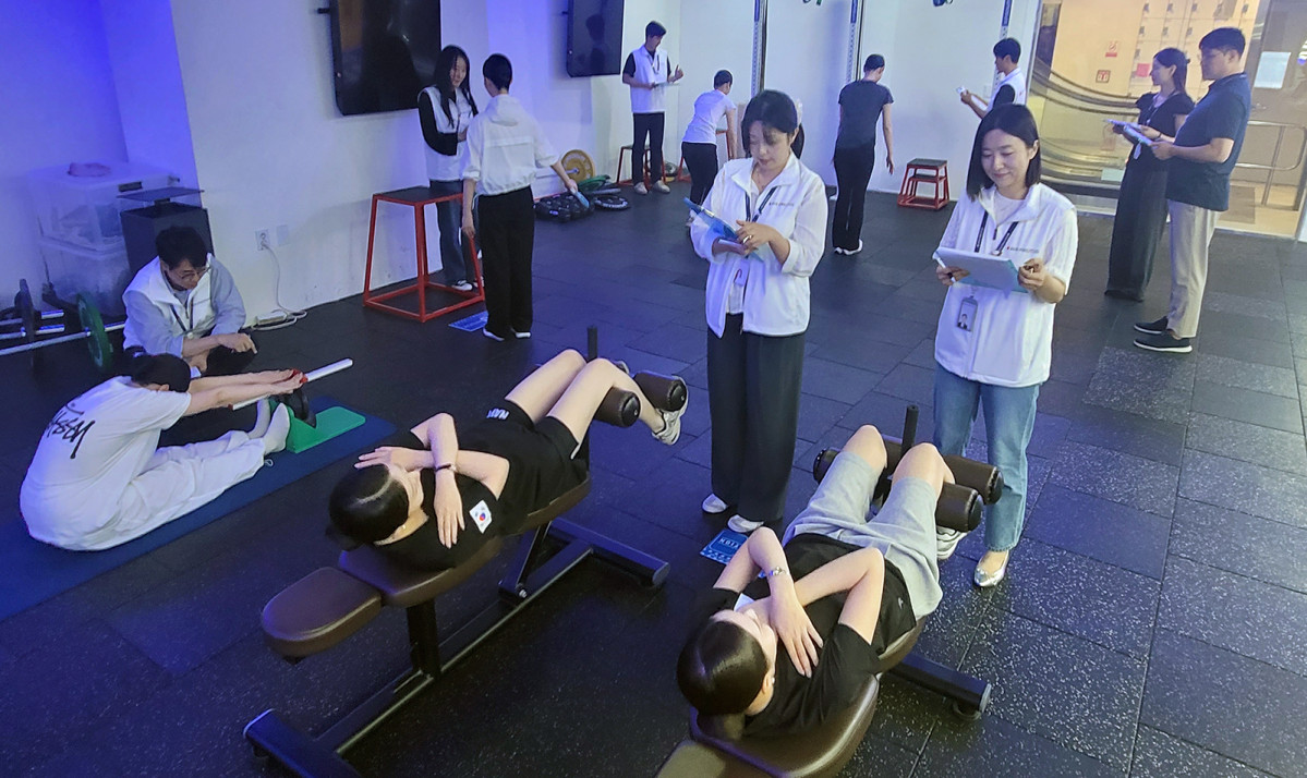 ▲에어프레미아가 올해 상반기 객실승무원 채용 절차를 진행하고 있는 모습. (사진=에어프레미아)