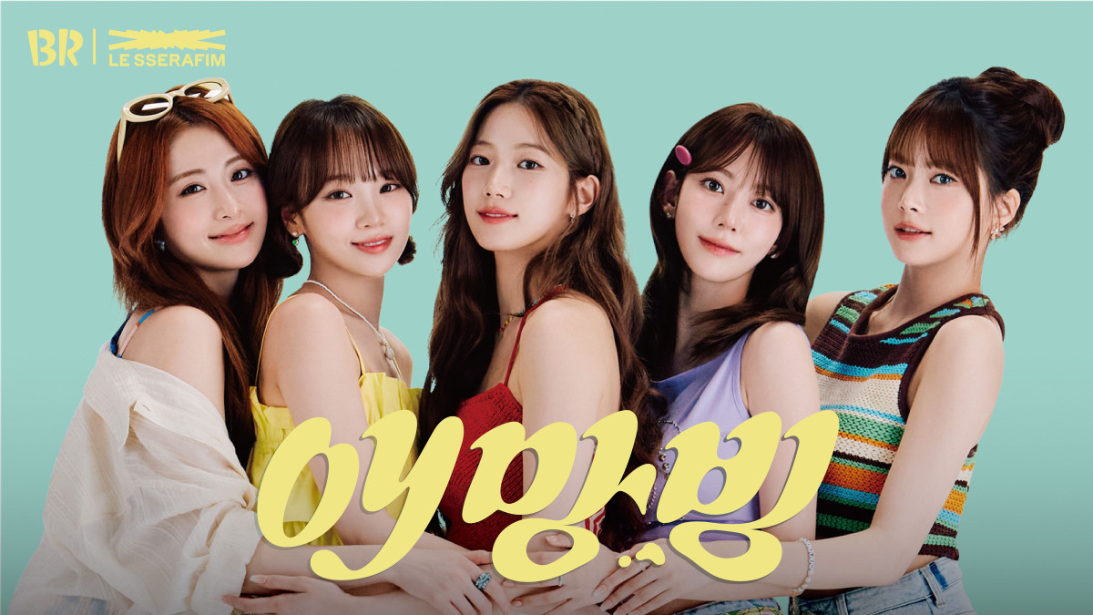 ▲배스킨라빈스 신규 브랜드 모델 ‘르세라핌’ (사진제공=배스킨라빈스)