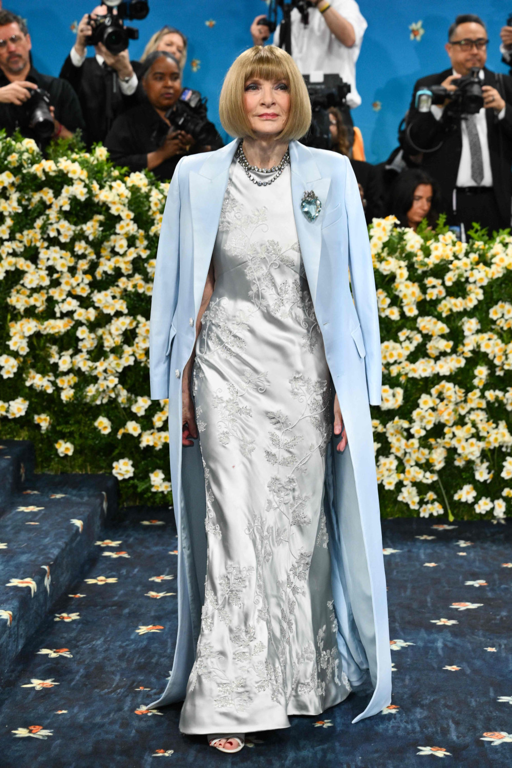 ▲2025년 5월 멧갈라에서 안나 윈투어 (AFP/연합뉴스)