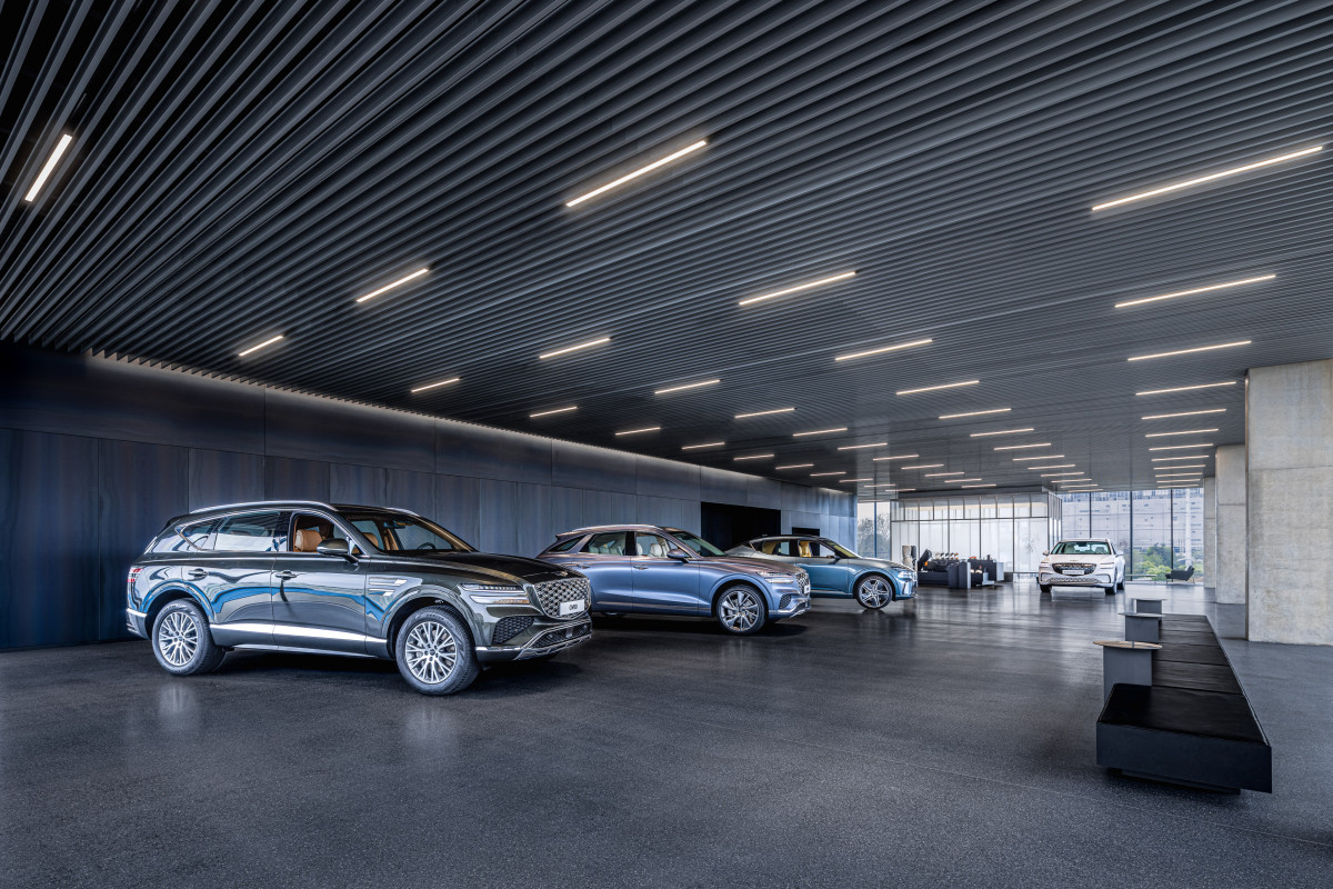 ▲제네시스 청주 전시장. (사진=제네시스)