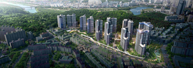 ▲래미안 엘리미엄 울산 조감도 (자료제공=삼성물산)