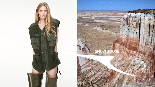 ▲캐나다구스의 ‘스노우구스 바이 캐나다구스’ 캡슐 컬렉션. (사진제공=롯데백화점)