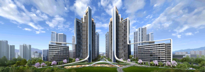 ▲래미안 루미원 투시도. (사진제공=삼성물산 건설부문)