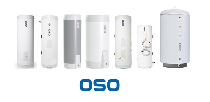 ▲유럽 프리미엄 온수 솔루션 기업 OSO의 워터스토리지 라인업 (자료제공=LG전자)