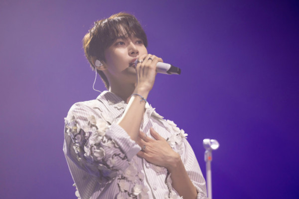 ▲NCT 도영이 '서울재즈페스티벌'에서 공연을 펼쳤다.(사진제공=서울재즈페스티벌)