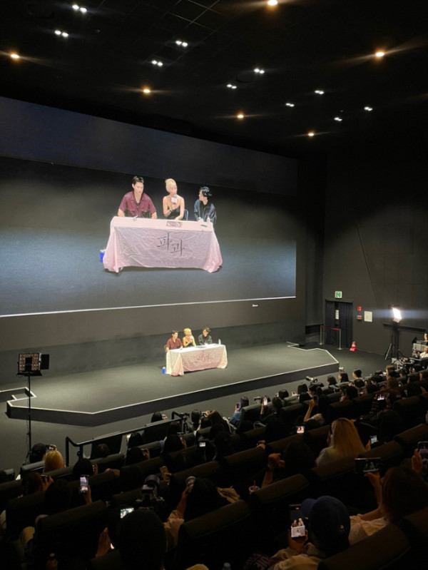 ▲영화 '파과' GV(사진제공= NEW / 수필름, 블루드래곤 엔터테인먼트)