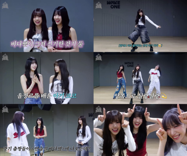 ▲izna 코코, 최정은 (사진 = 유튜브 채널 '바다 리 Bada Lee' 영상 캡처)