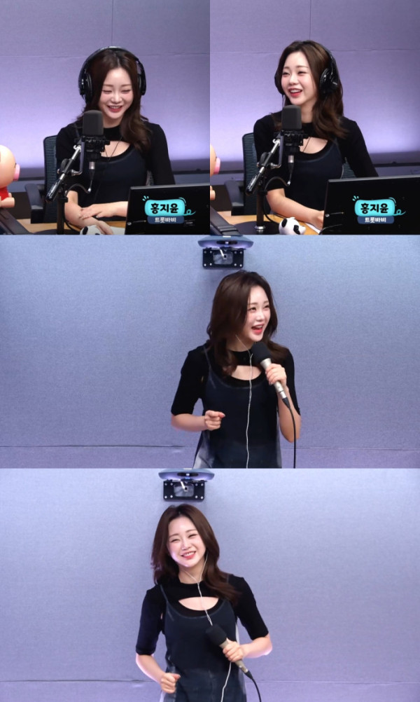 ▲홍지윤(사진 = SBS 러브FM ‘유민상의 배고픈 라디오’ 캡처)