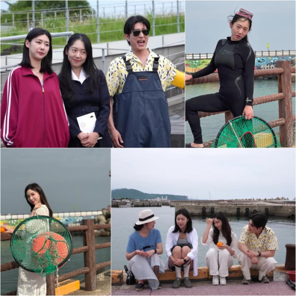 ▲'사당귀' 엄지인, 홍주연, 정은혜, 김진웅 아나운서(사진제공=KBS2)