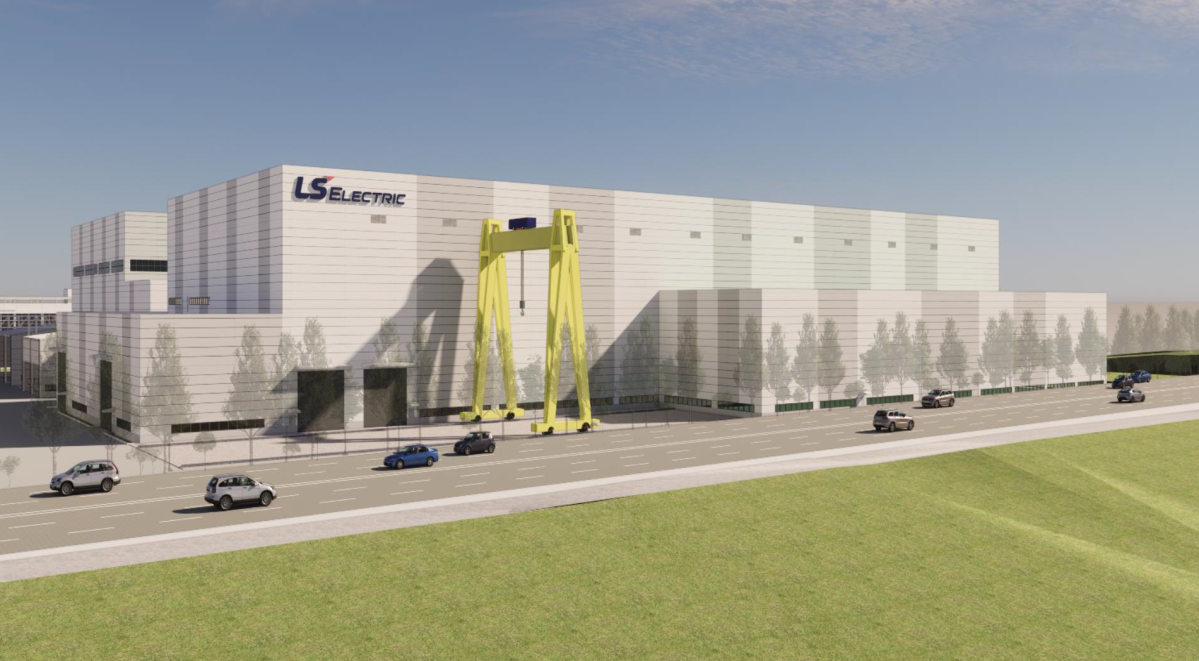 ▲LS일렉트릭 부산사업장 2생산동 조감도 (자료제공=LS일렉트릭)