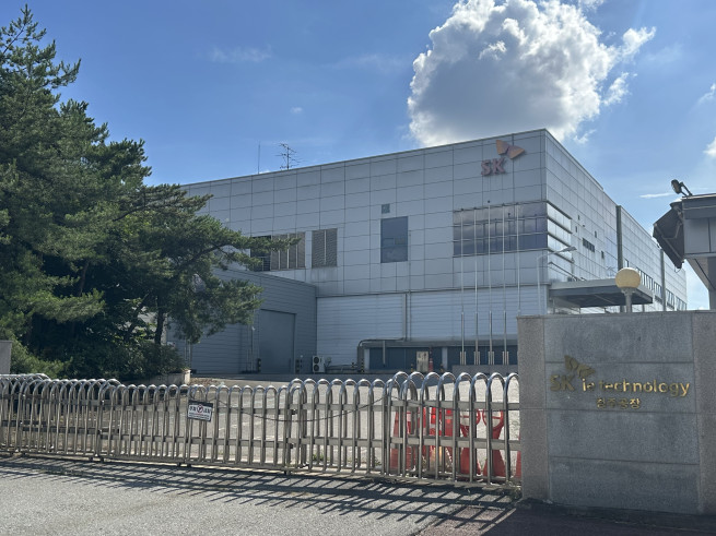 ▲SK IET 청주공장 전경 (사진제공 = 에어레인)