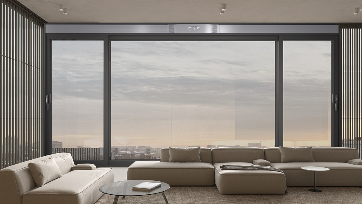 ▲금호석유화학 휴그린 '자동환기창 Pro'. (사진= 금호석유화학)