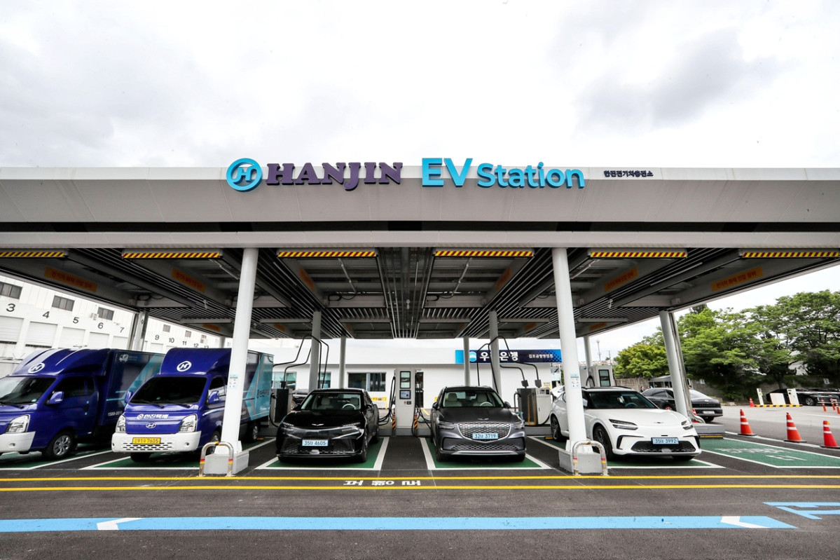▲한진 김포 전기차 충전소 전경 (사진=한진)