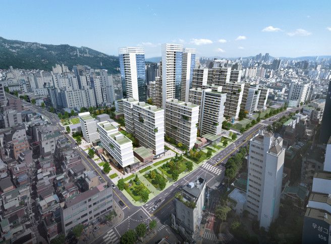 ▲장안동 134-15 일대 신속통합기획 조감도. (사진제공=서울시)