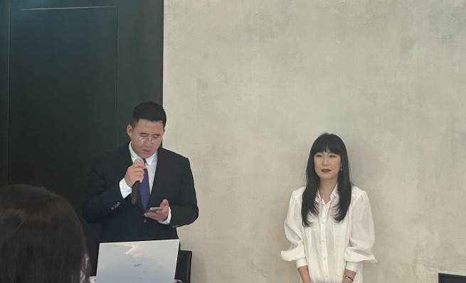 ▲김치환 디아드 총괄본부장이 2일 열린 '디아드 기자간담회 및 팸투어'에서 환영사를 하고 있다. 천상우 기자 1000tkddn@