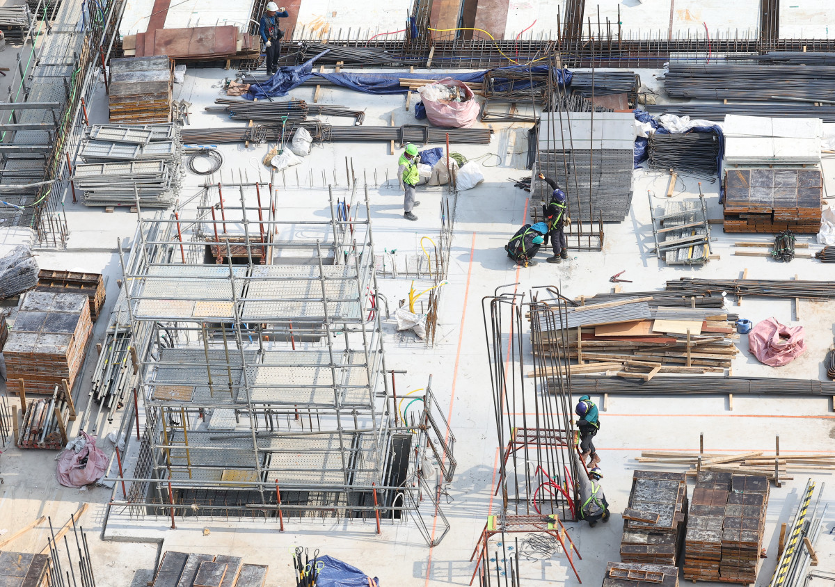 ▲서울 성북구 한 아파트 건설 현장의 모습. (사진제공=연합뉴스)