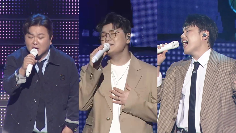 ▲(왼쪽부터)허각, 신용재, 임한별 (사진제공=OS프로젝트)