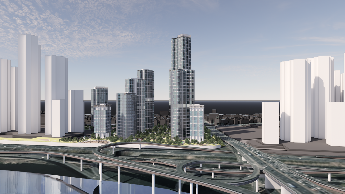 ▲압구정 4구역 조감도 (서울시)